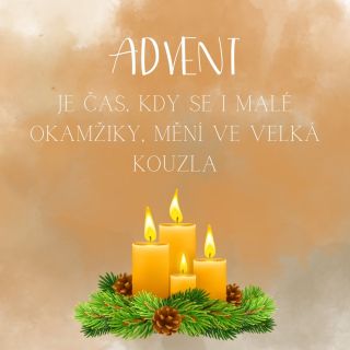 ✨ Advent má tu zvláštní schopnost zpomalit čas a dovolit nám vnímat i ty nejmenší drobnosti – teplý šálek čaje, světýlka v...